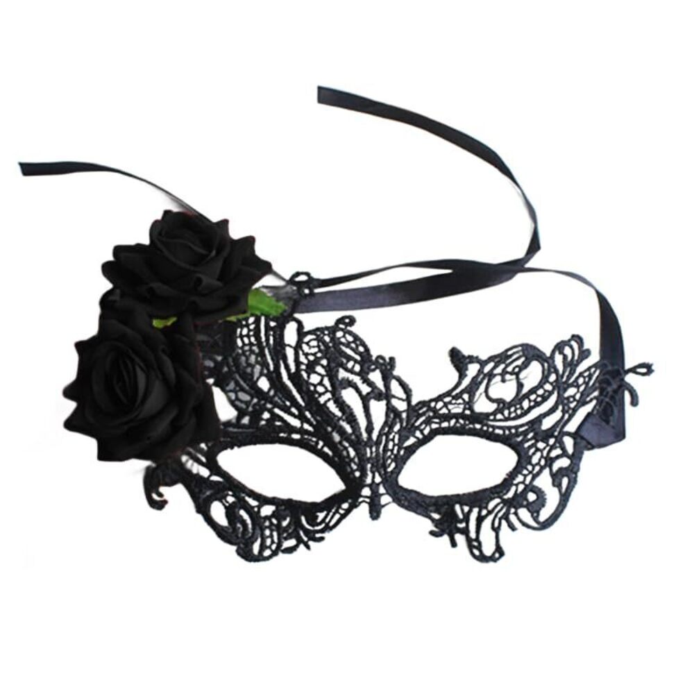 4244 Rose Flower Lace Masquerade Mask Cosplay Party Supply Festival.F54-C